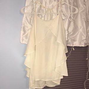 Off white tang top